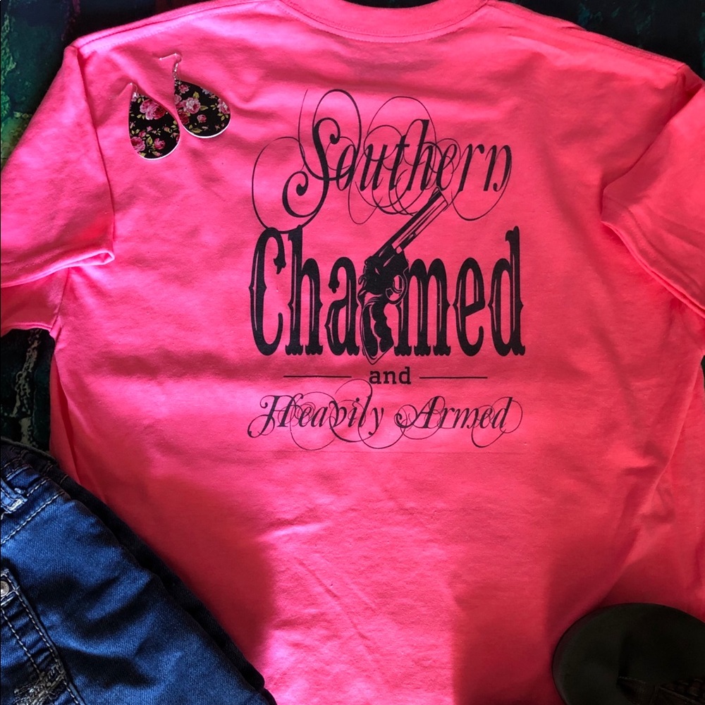 Southern Charmed and Heavily Armed T-shirt